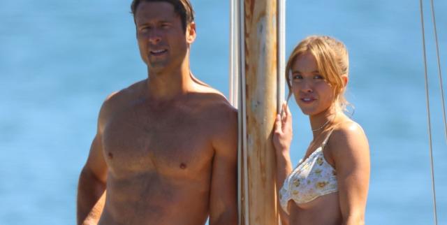 Sydney Sweeney and Glen Powell Look Fully Incredible Filming