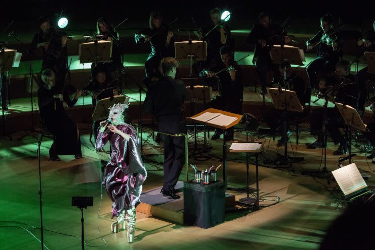 Bjork with the Los Angeles Philharmonic