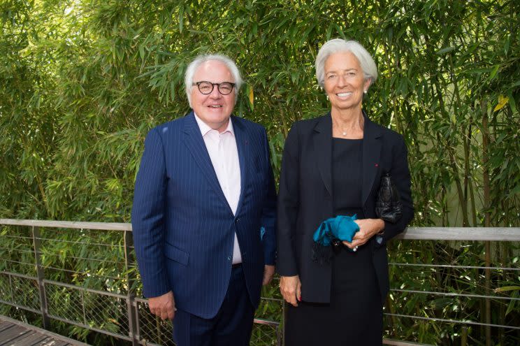 Christine Lagarde et Christophe Navarre