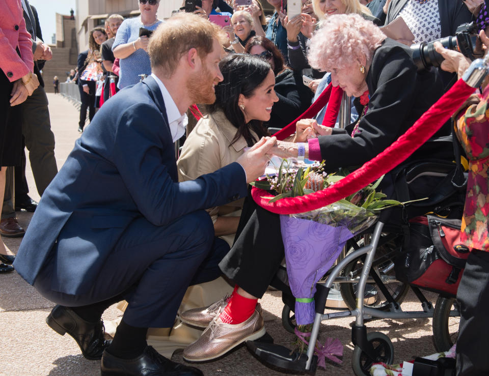 Auch Herzogin Meghan lernte Daphne Dunne noch kennen. (Bild: Getty Images)