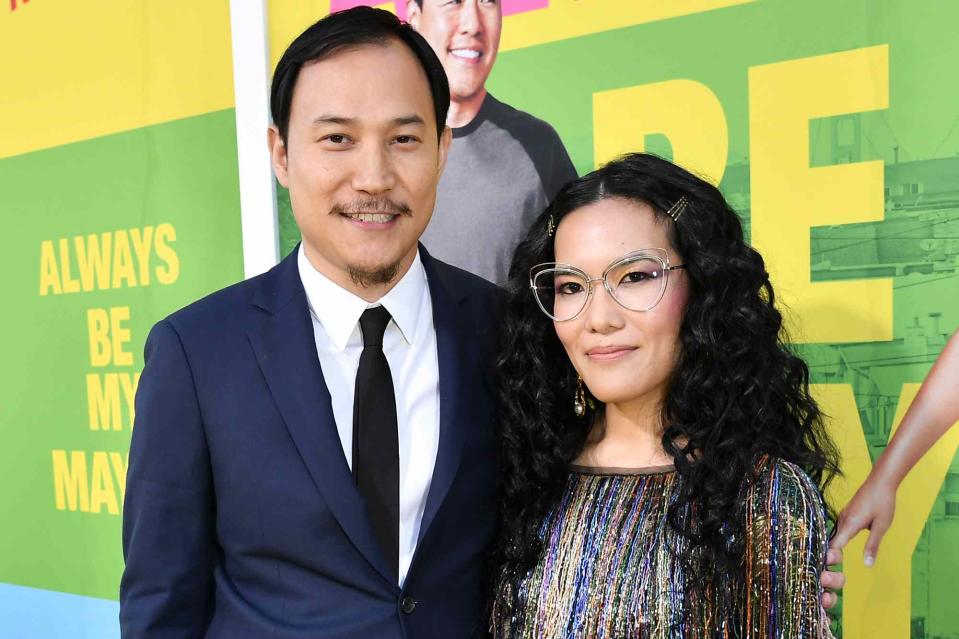 <p>Rob Latour/Variety/Penske Media via Getty</p> Justin Hakuta and Ali Wong at the L.A. premiere of 