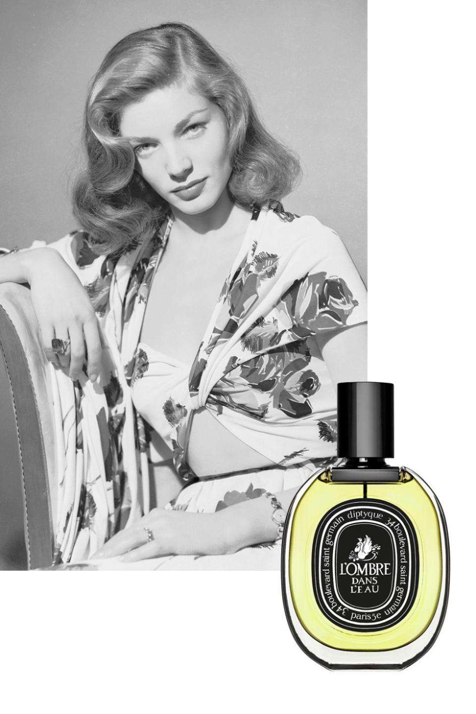 13) Lauren Bacall: Diptyque L'Ombre Dans L'Eau