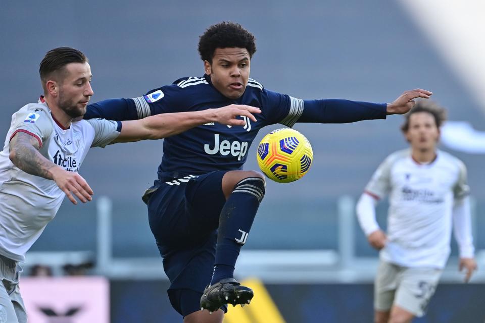 Juventus' Weston McKennie was named the 2020 U.S. Soccer Male Player of the Year.