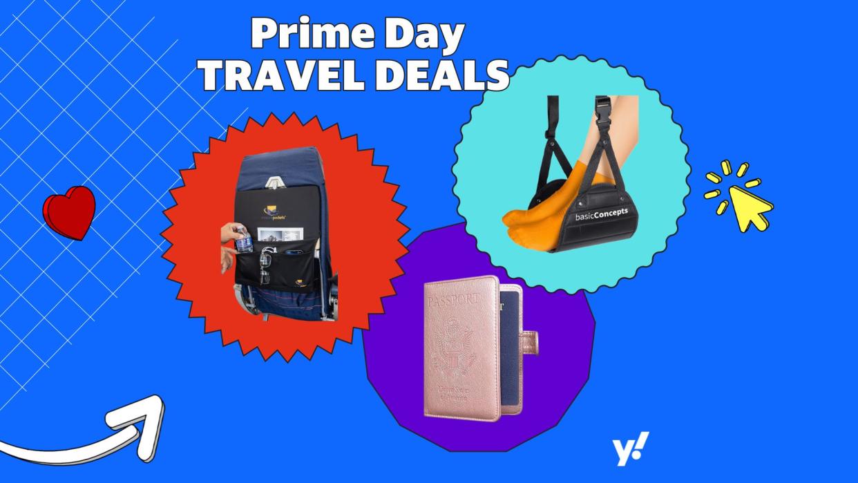 Don't miss the boat! These stellar Prime Day deals on travel essentials are taking off left and right. (Photo: Amazon)