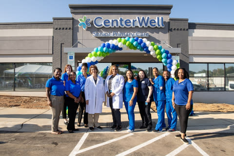 CenterWell Wendover in Charlotte, N.C., celebrated its grand opening in October 2023. CenterWell Senior Primary Care offers a range of services to fit the unique needs of older adults, including up to 50% more time during appointments, special chairs that quickly convert to exam tables, wider hallways to aid those with mobility challenges, and activity centers offering education and socialization. (Photo: Business Wire)