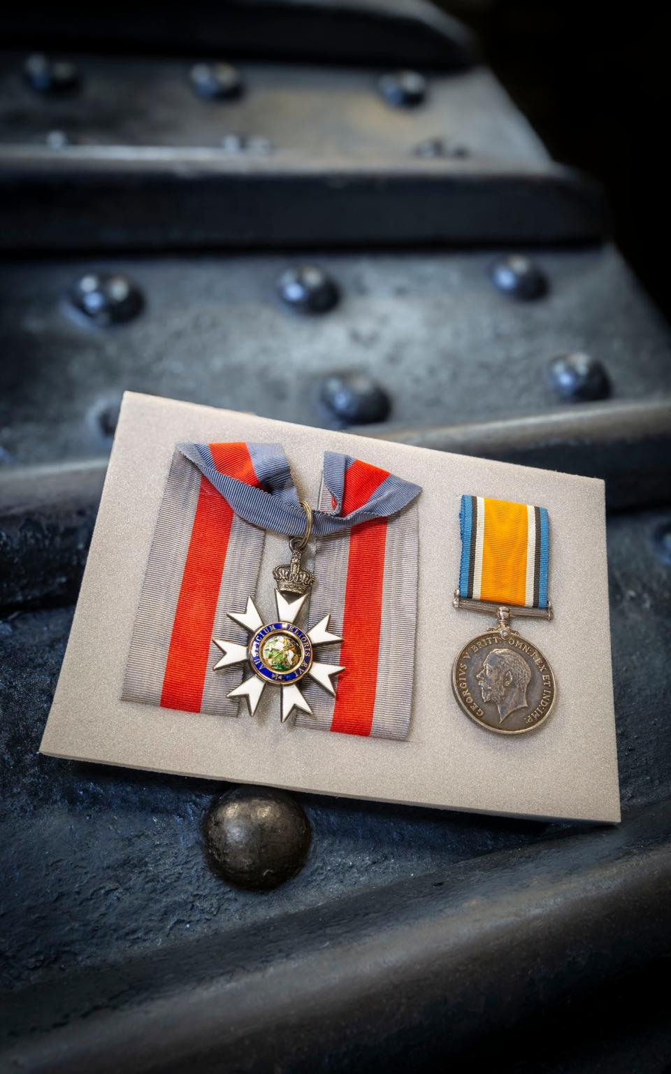 Two medals recently donated to Dorset's Tank Museum belonged to the man, without whom the tank might never have existed