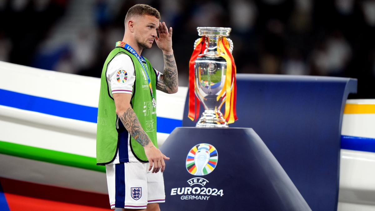 Kieran Trippier says England ‘gave everything’ at Euro 2024