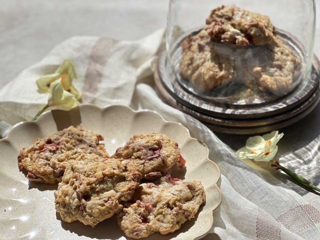<p>Ragan Wallake Kitchenette</p><p>These are great to have on hand when people drop by or just for an afternoon pick-me-up.</p><p><strong>Get the recipe: <a href="https://parade.com/recipes/rhubarb-white-chocolate-walnut-cookie-drops" rel="nofollow noopener" target="_blank" data-ylk="slk:Rhubarb, White Chocolate & Walnut Cookie Drops;elm:context_link;itc:0;sec:content-canvas" class="link rapid-noclick-resp">Rhubarb, White Chocolate & Walnut Cookie Drops</a></strong></p><p><strong>Related: <a href="https://parade.com/1341538/kristamarshall/easter-cookies/" rel="nofollow noopener" target="_blank" data-ylk="slk:40 Best Spring and Easter Cookie Recipes;elm:context_link;itc:0;sec:content-canvas" class="link rapid-noclick-resp">40 Best Spring and Easter Cookie Recipes</a></strong></p>