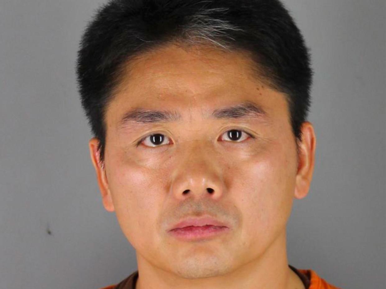 Liu Qiangdong was arrested in Minnesota following an allegation of sexual misconduct: AP