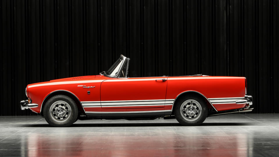 The 1967 Sunbeam Tiger Mk II crossing the bock this week through Worldwide Auctioneers. - Credit: Worldwide Auctioneers