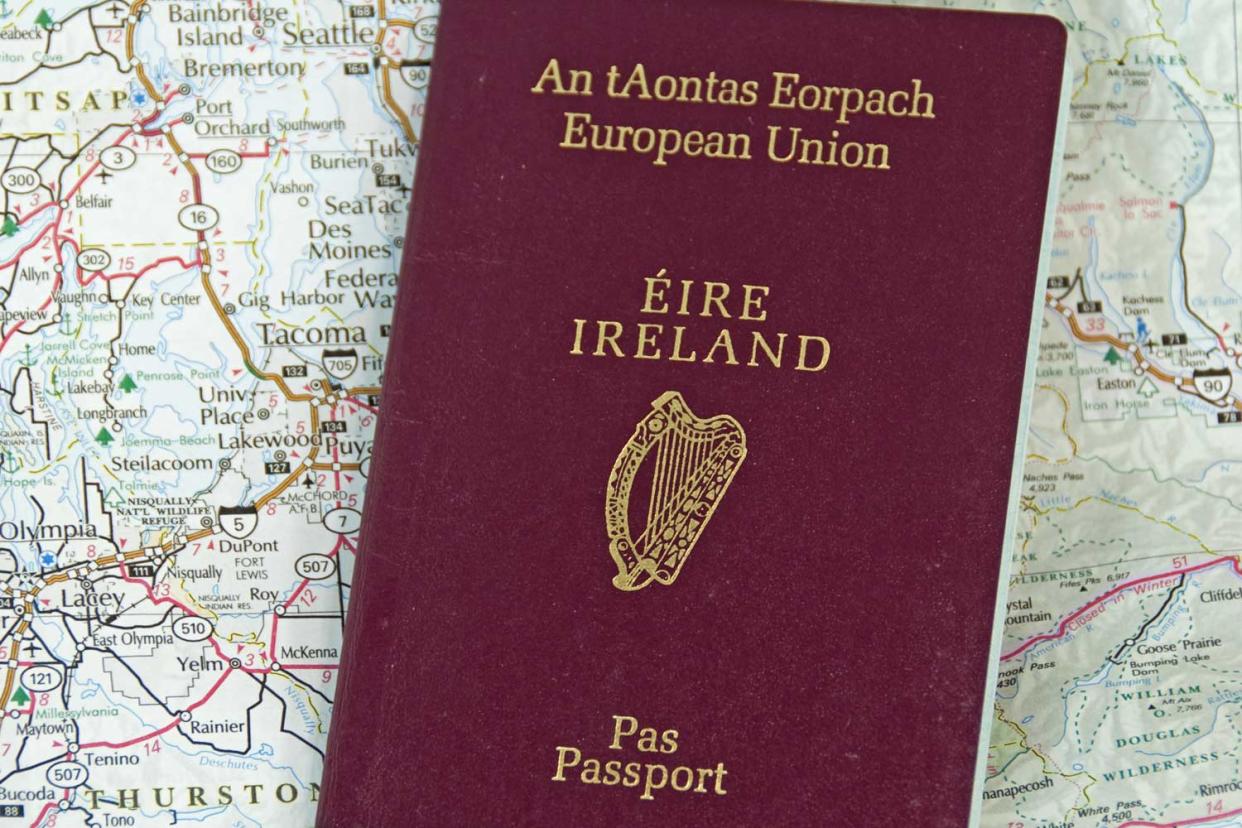 Ireland is on course to issue twice the number of passports to people in the UK this year: Getty