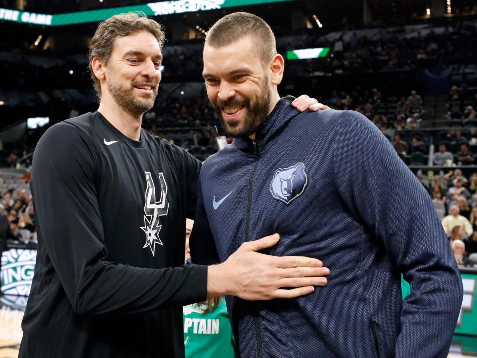 Pau and Marc Gasol