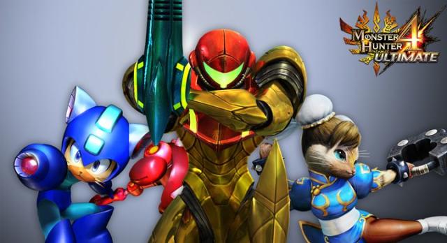 Monster Hunter 4: DLC traz personagens de Mega Man e Street Fighter