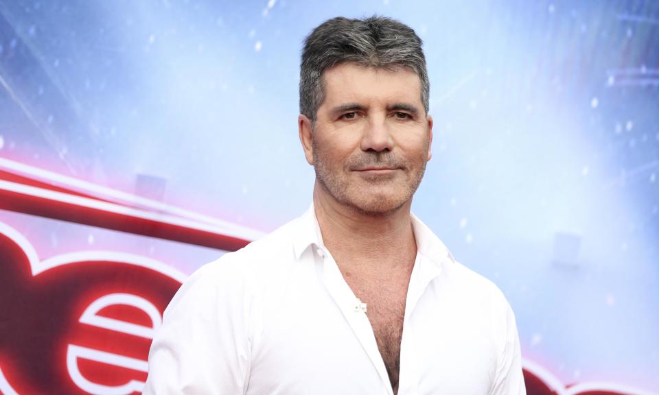 There is no implication that Simon Cowell knew about the incident. Copyright: [Rex]