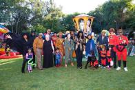 <p>Steve and his brood went all-out with their outfits on Halloween in 2018.</p>
