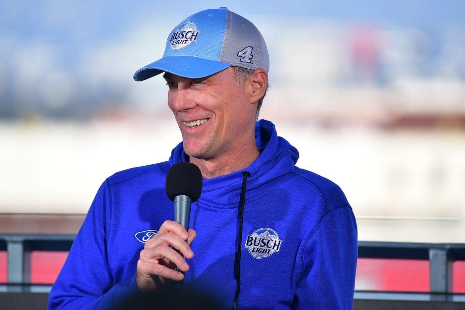 Enjoy the racing, and "come to the mountains," says Kevin Harvick.