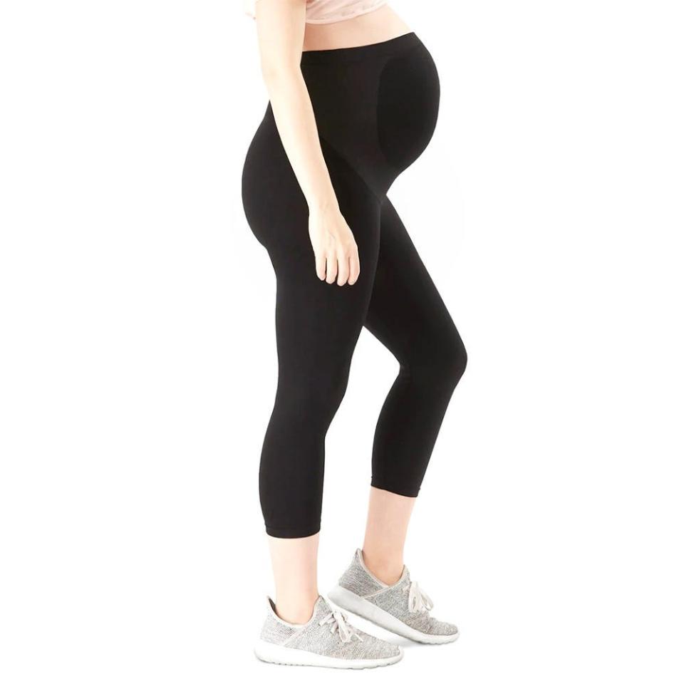 7) Bump Support Capri Leggings