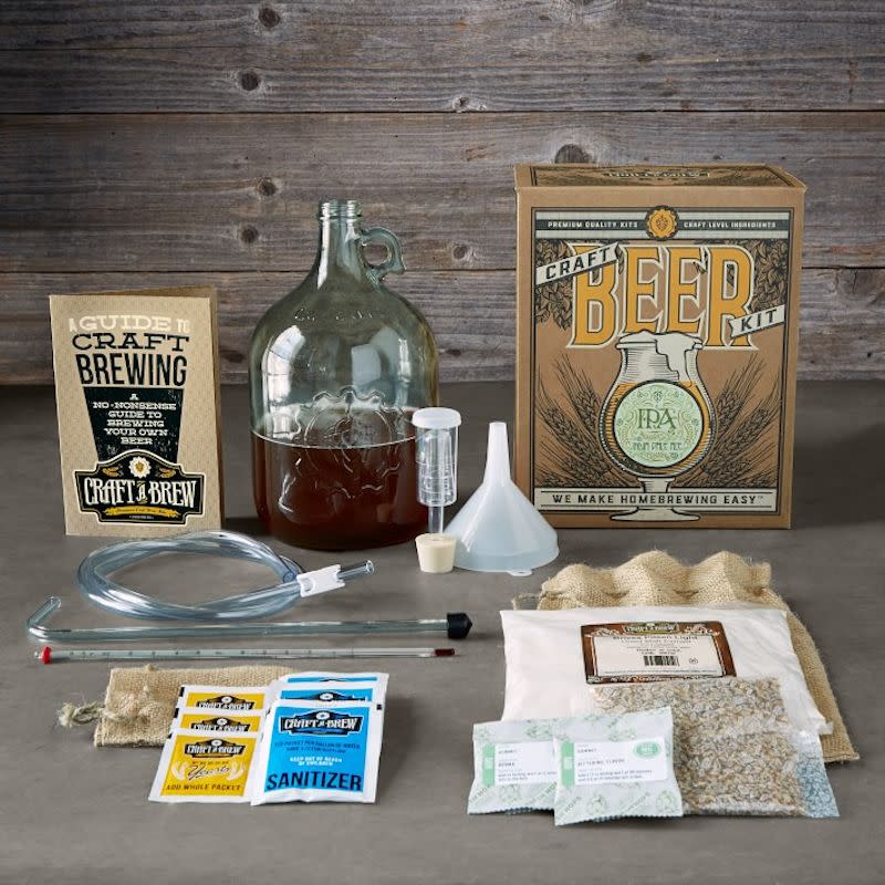 <p><a href="https://go.redirectingat.com?id=74968X1596630&url=https%3A%2F%2Fwww.williams-sonoma.com%2Fproducts%2Fwilliams-sonoma-ipa-craft-beer-kit&sref=https%3A%2F%2Fwww.esquire.com%2Ffood-drink%2Fdrinks%2Fg22854453%2Fbest-beer-gift-ideas%2F" rel="nofollow noopener" target="_blank" data-ylk="slk:Shop Now;elm:context_link;itc:0;sec:content-canvas" class="link ">Shop Now</a></p><p>IPA Craft Beer Kit</p><p>williams-sonoma.com</p><p>$49.95</p>