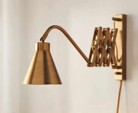 <p><a href="https://go.redirectingat.com?id=74968X1596630&url=https%3A%2F%2Fwww.anthropologie.com%2Fshop%2Fkatie-hodges-brass-accordion-sconce%3Fcategory%3Dshop-katie-hodges%26color%3D074%26type%3DSTANDARD%26size%3DOne%2BSize%26quantity%3D1&sref=https%3A%2F%2F" rel="nofollow noopener" target="_blank" data-ylk="slk:Shop Now;elm:context_link;itc:0;sec:content-canvas" class="link ">Shop Now</a></p><p>Brass Accordion Sconce</p><p>Anthropologie</p><p>$268.00</p>