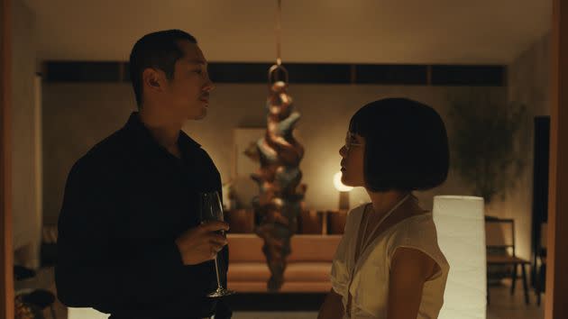 Steven Yeun and Ali Wong in the Netflix series 