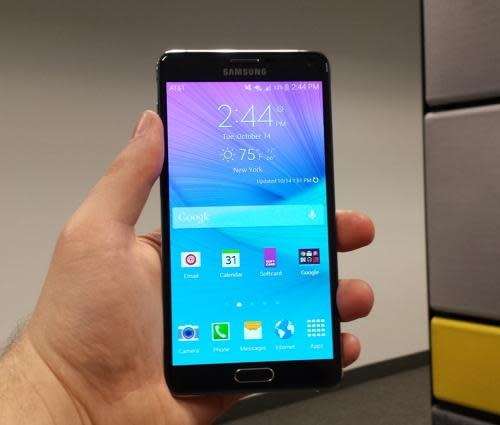 Galaxy Note 4 smartphone