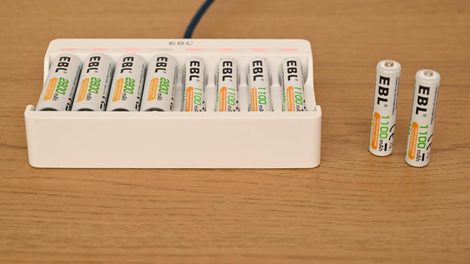 EBL AA & AAA rechargeable batteries