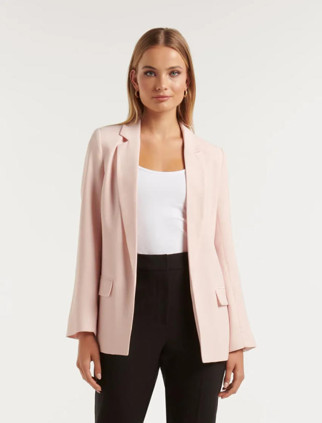 Kate Middleton's pink suit blazer and trousers by Marks & Spencer