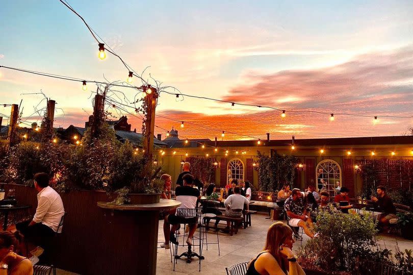 The Botanist has a gorgeous, urban terrace, right in the city centre -Credit:The Botanist