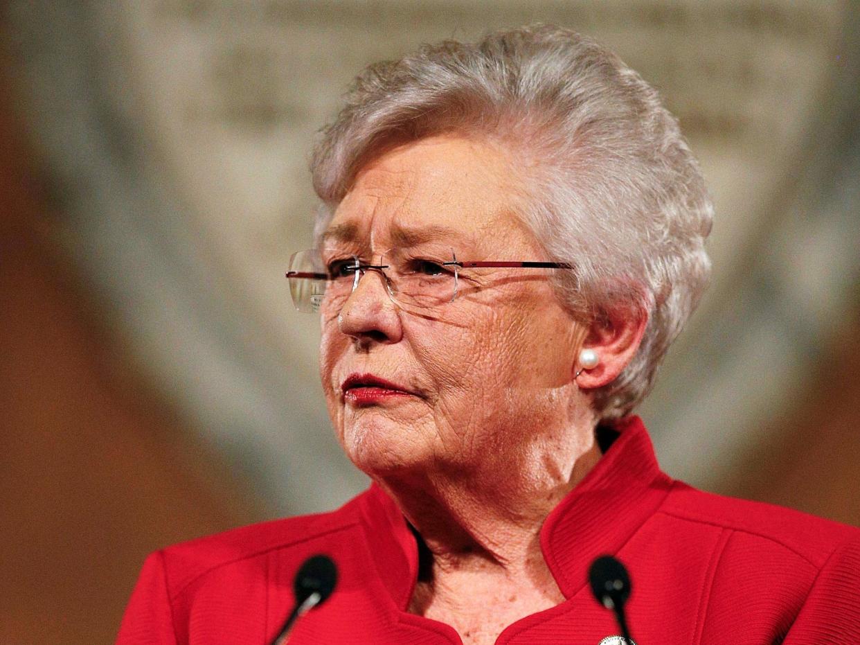 Alabama governor Kay Ivey has apologized to a survivor of the 1963 KKK bombing, who is now seeking restitution from the state. (AP)