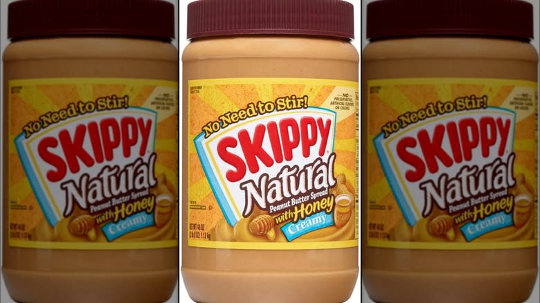 skippy natural peanut butter with honey