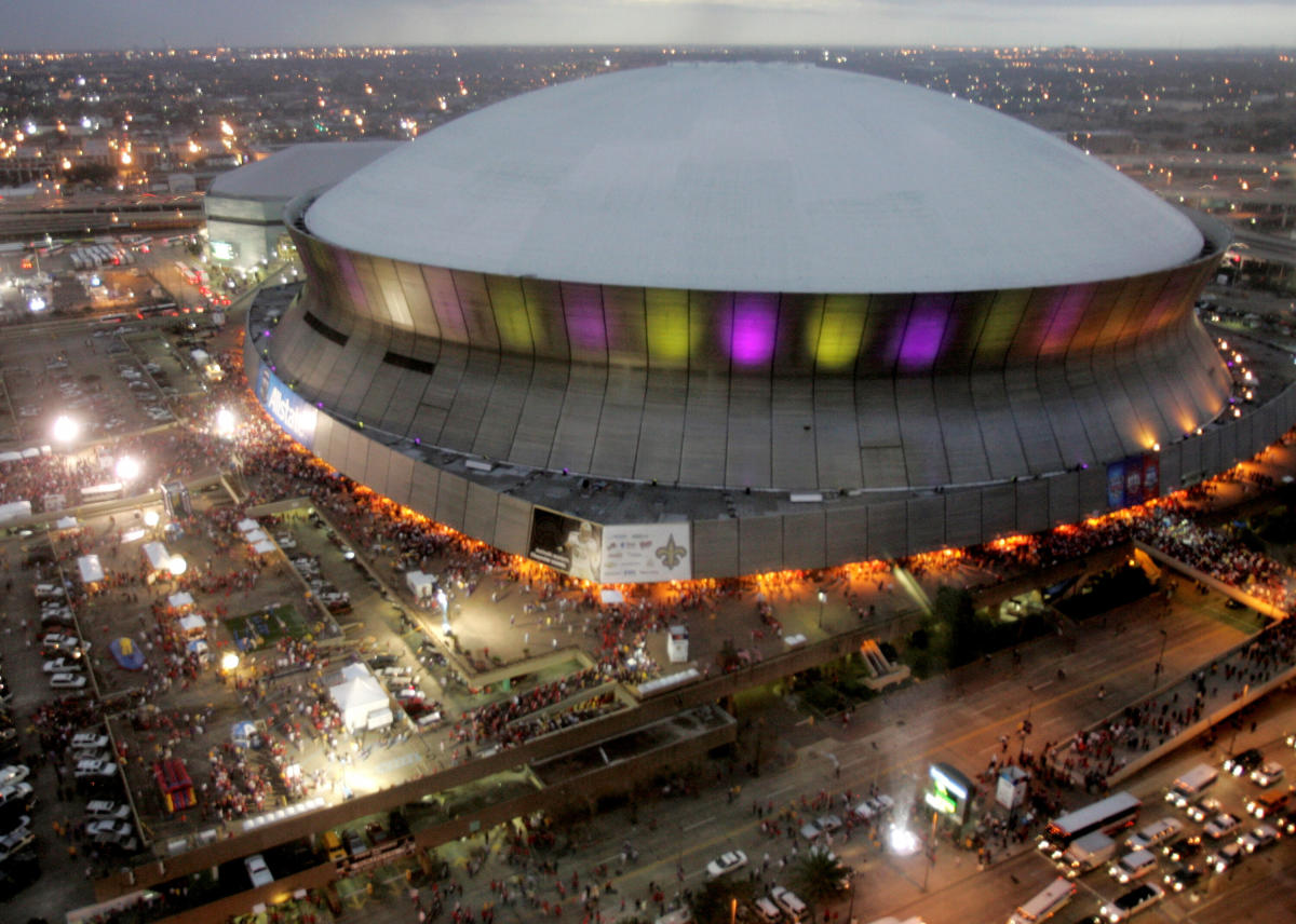 The Superdome, home of the New Orleans Saints, catches fire - On3