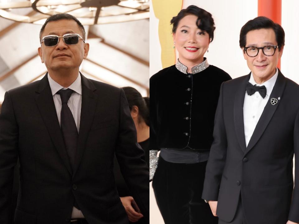 Wong Kar-Wai, Echo Quan, and Ke Huy Quan.