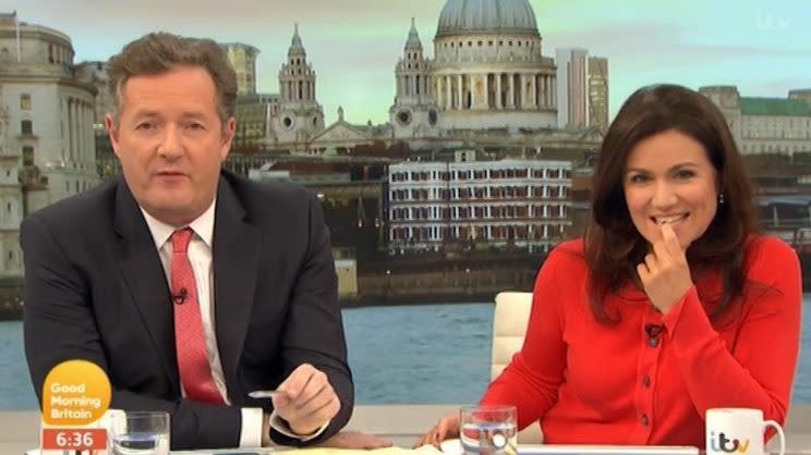 Piers Morgan made an offer that some of his fans would support, after Theresa May welcomed in a hung parliament. (ITV)