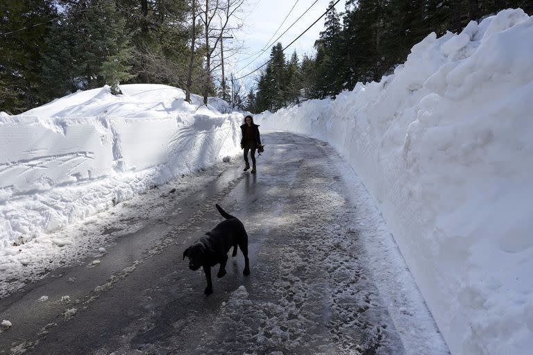 Nieve; tormenta; California; estados unidos; EE.UU.; Alemania; reino unido