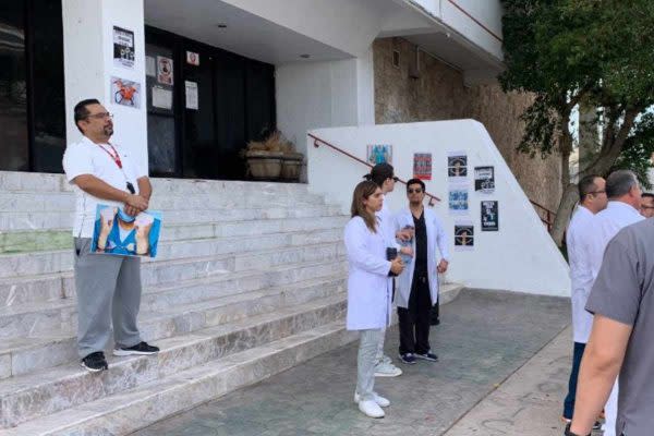 protesta médicos sonora fentanilo