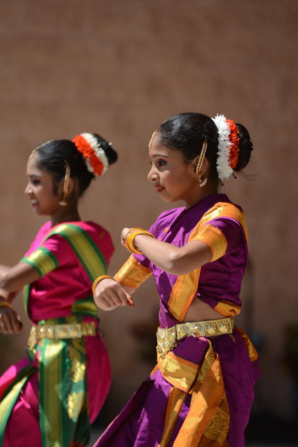 Dancers perform in the Tamil Nattapura or village style. With Indian music, dance, costumes and food, the 32nd annual India Fest took place Saturday, March 23 at the Estero Recreation Center, presented by the India Association of Ft. Myers. 