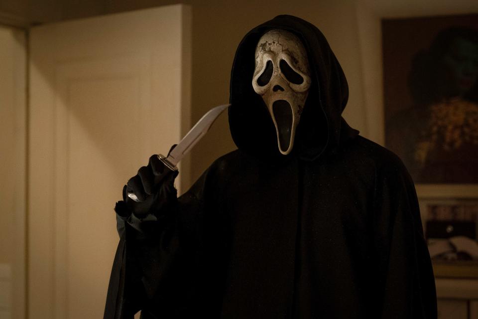 As usual, Ghostface causes bloody chaos but gets a comeuppance by the end in "Scream VI."