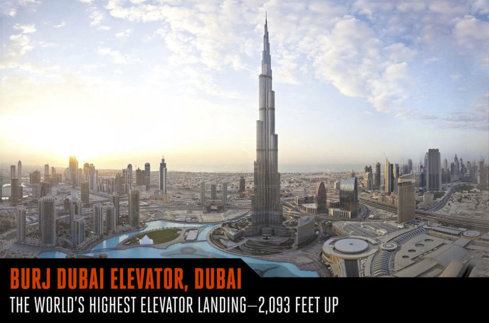 Burj Dubai Elevator, Dubai