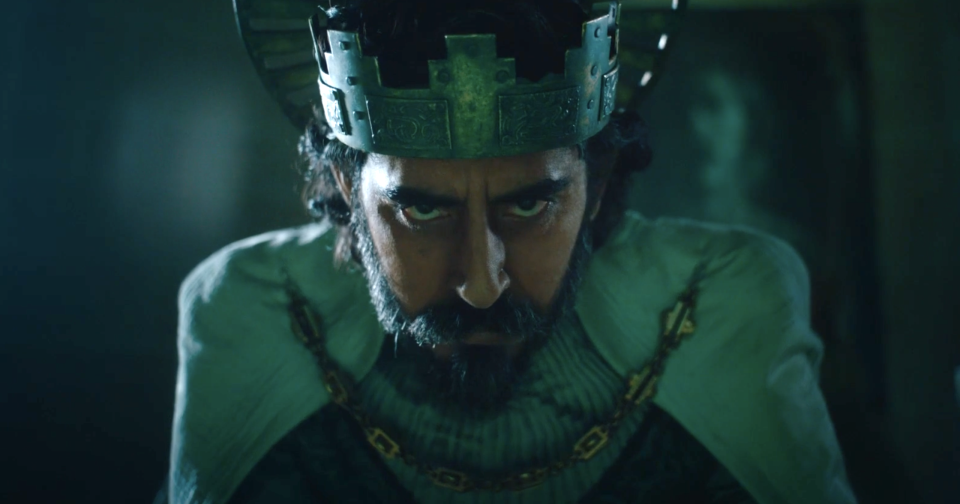 Dev Patel in The Green Knight on Amazon Prime Video