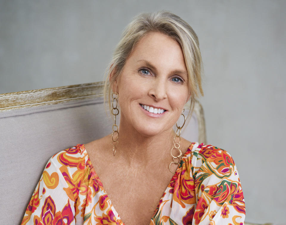 This 2019 photo shows best-selling author author Elin Hilderbrand who announced her plan to retire from writing novels in 2024. She says she deliberately wants to quit while there's still an appetite for her writing. Hilderbrand has created a book club on the subscription site Literati and plans to become a book influencer, where she recommends books to others. (Nina Subin via AP)