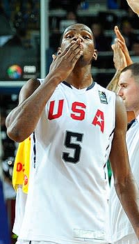 Kevin Durant's 38 points set a U.S. record for the world championships