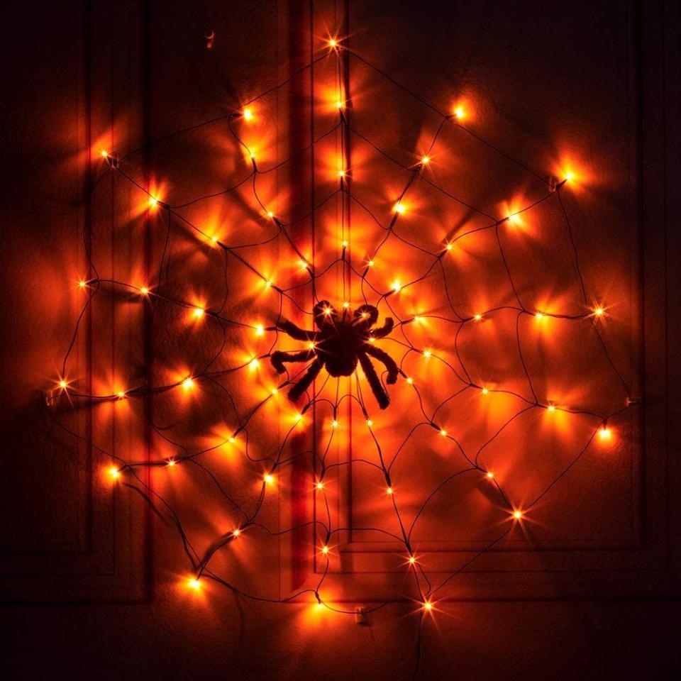 Halloween Giant Spider Web Decoration