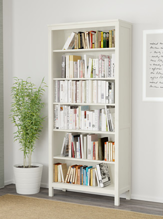 Ikea Hemnes bookcase, white