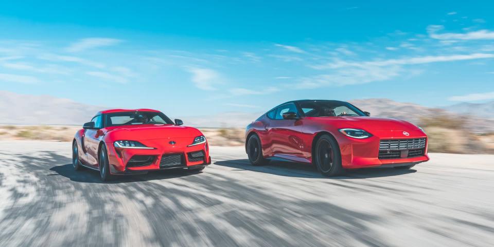 2023 Nissan Z Performance vs. 2022 Toyota GR Supra 3.0 Premium