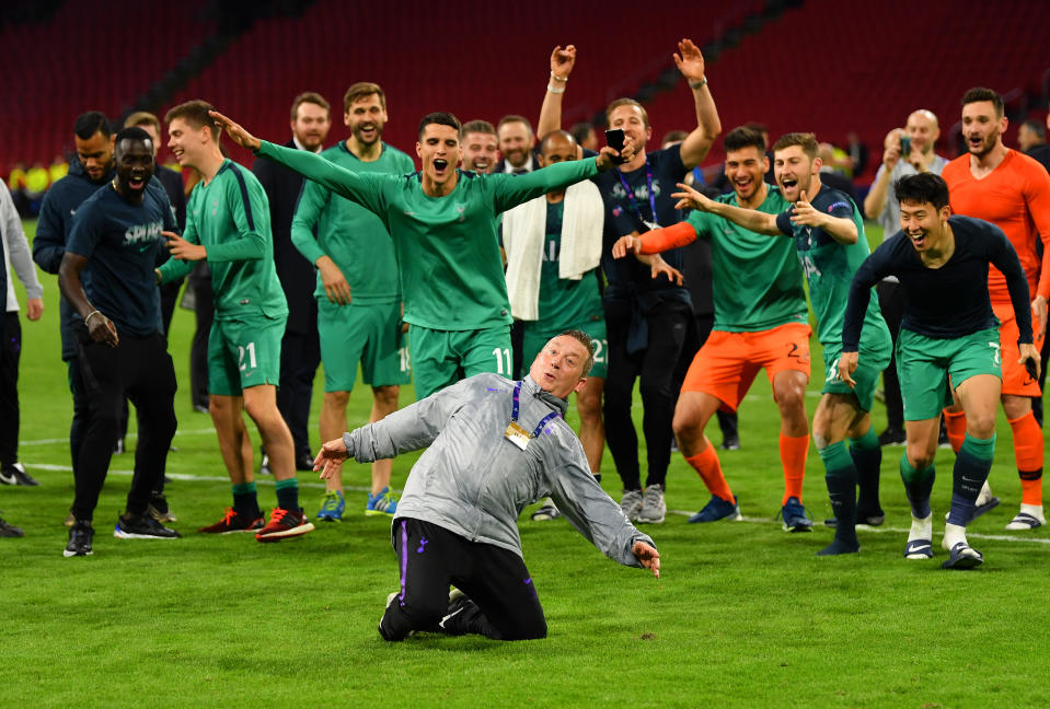 Tottenham enjoy sheer elation as they make the first Champions League final in their history