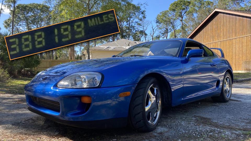 This 388,000-Mile Toyota Supra With Rust and Leaks Just Sold for $49,500 photo