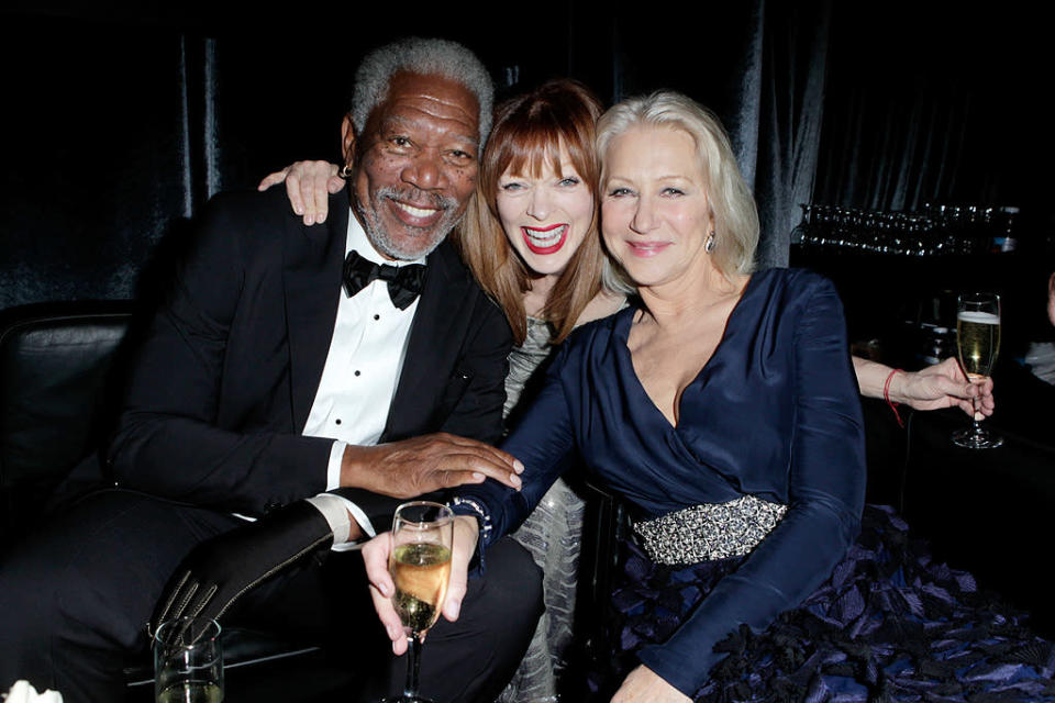 Morgan Freeman, Frances Fisher, Helen Mirren