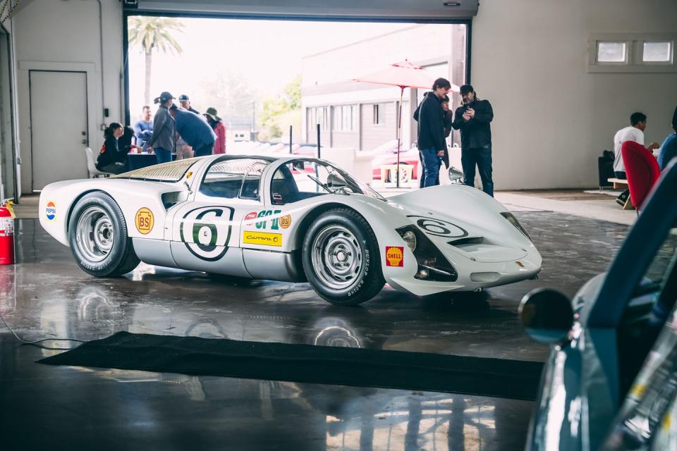 porsche boxsters at the petersen