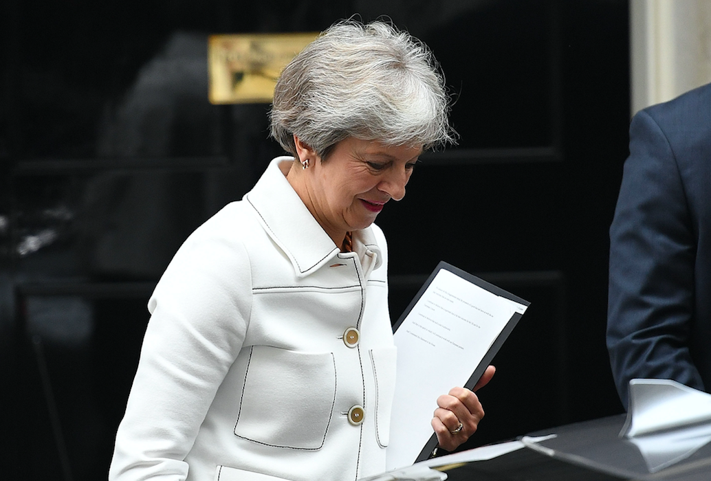 <em>Theresa May is heading to Brussels as reports suggest Britain could remain in the customs union and single market for an extra year (Getty)</em>