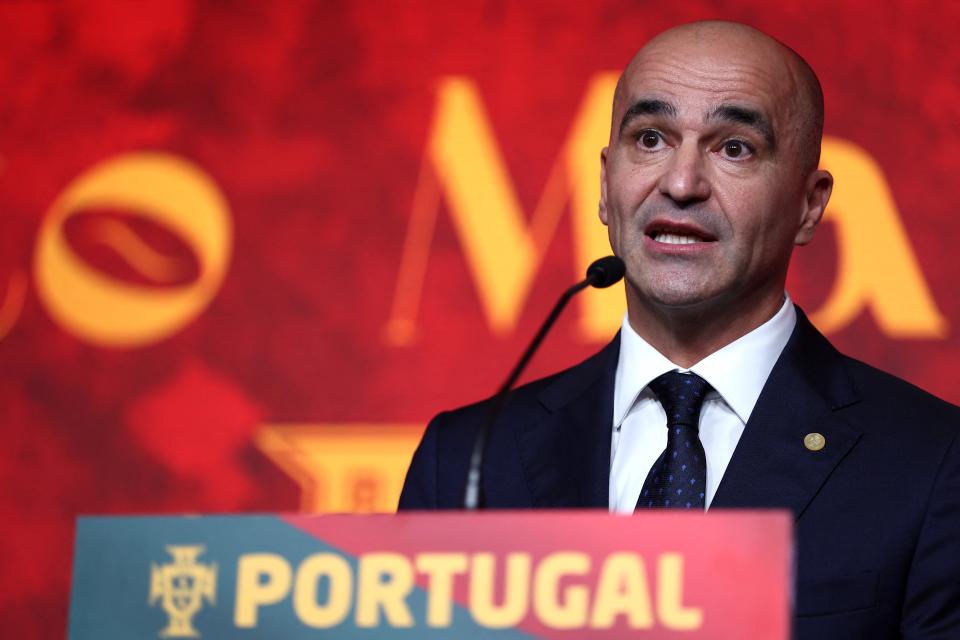 Portugal present new coach Roberto Martinez (REUTERS)